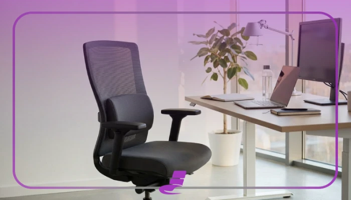 صندلی کارمندی ارگونومیک مناسب نشستن طولانی مدت در محیط اداری مدرن